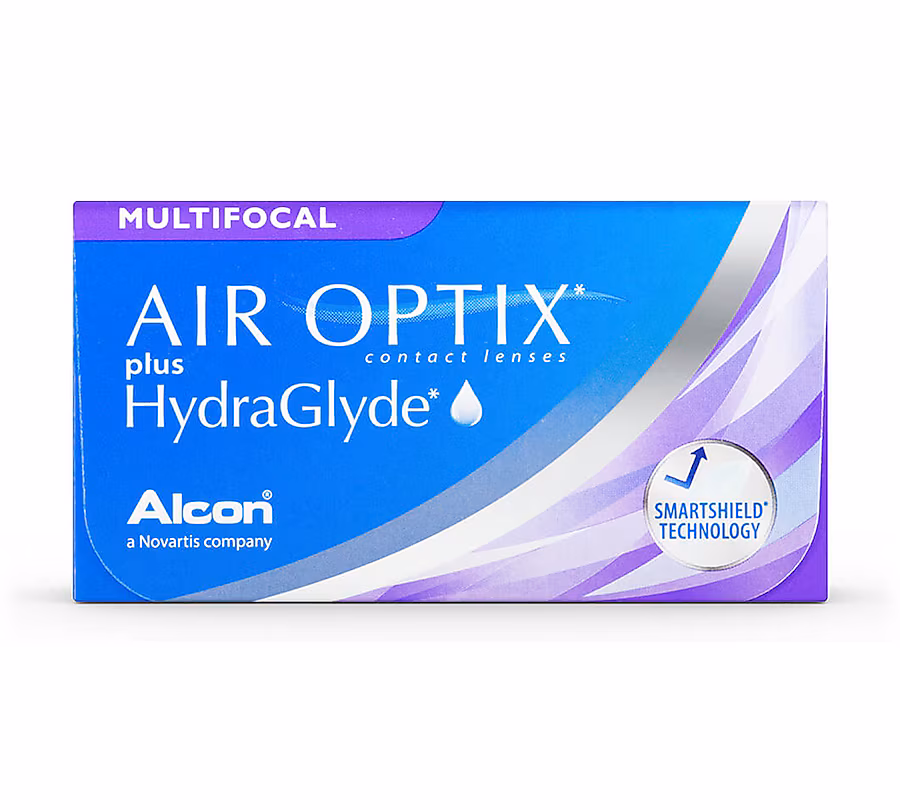 Air Optix Plus HydraGlyde Contact Lenses for Presbyopia