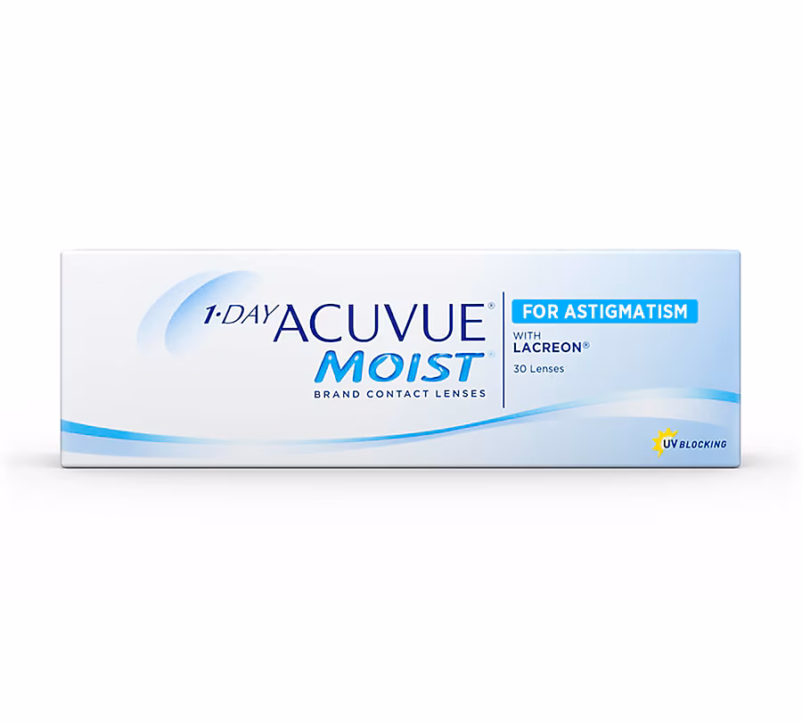 Acuvue 1 Day Moist Contact Lenses for Astigmatism