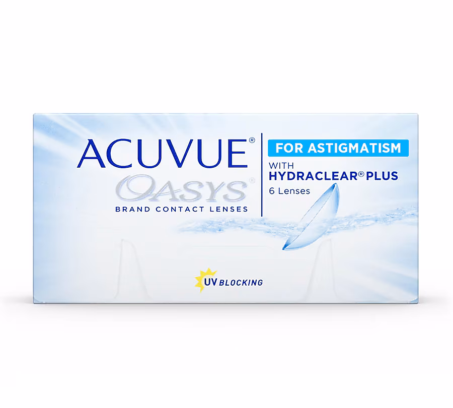 Acuvue Oasys Contact Lenses for Astigmatism